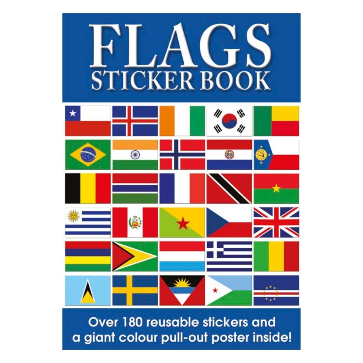 Flags Sticker Book - Kids Party Craft | Kids Party Craft