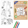 Football A6 Colouring Set Eco Friendly - Kids Party Craft