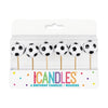 Football Birthday Candles 6pk - Kids Party Craft