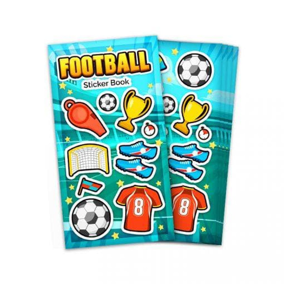 Football Mini Sticker Book (12 Sheets) - Kids Party Craft