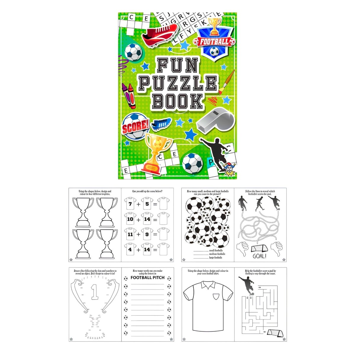 Football Pre-Filled Party Bags - Kids Party Craft