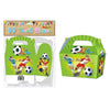 Football Treat Box 12cm Pack of 10 - Kids Party Craft