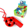 Football Whistle on Cord 6cm - Kids Party Craft