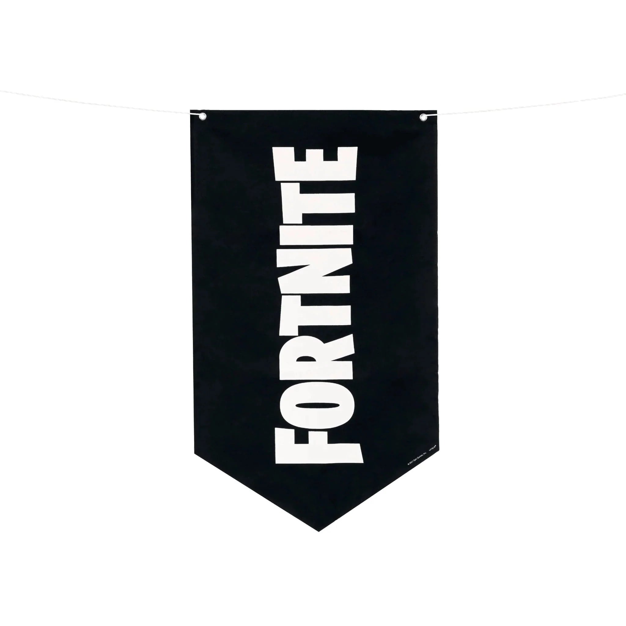 Fortnite Fabric Pennant Banner - Kids Party Craft