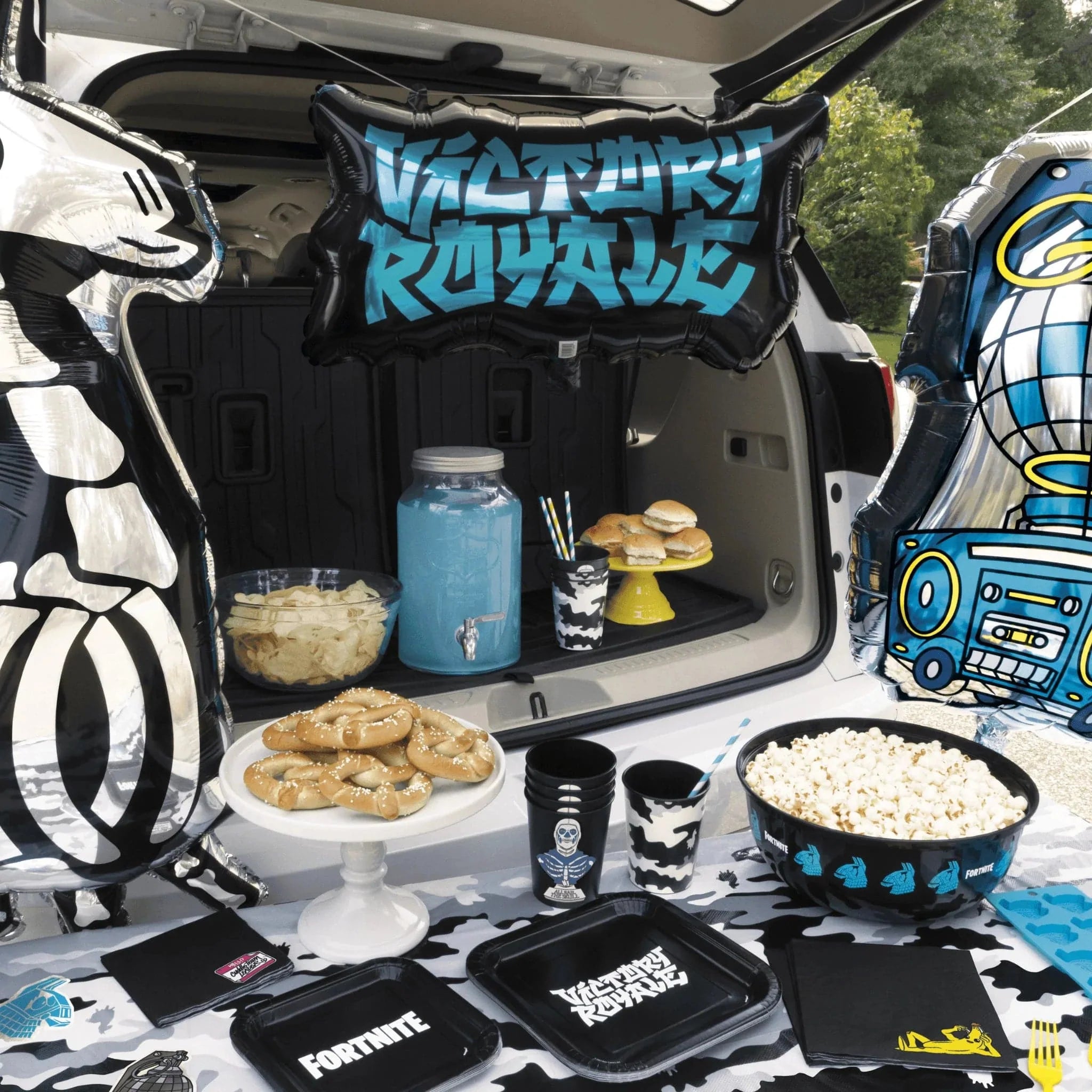 Fortnite Table Cover Kids Party Craft