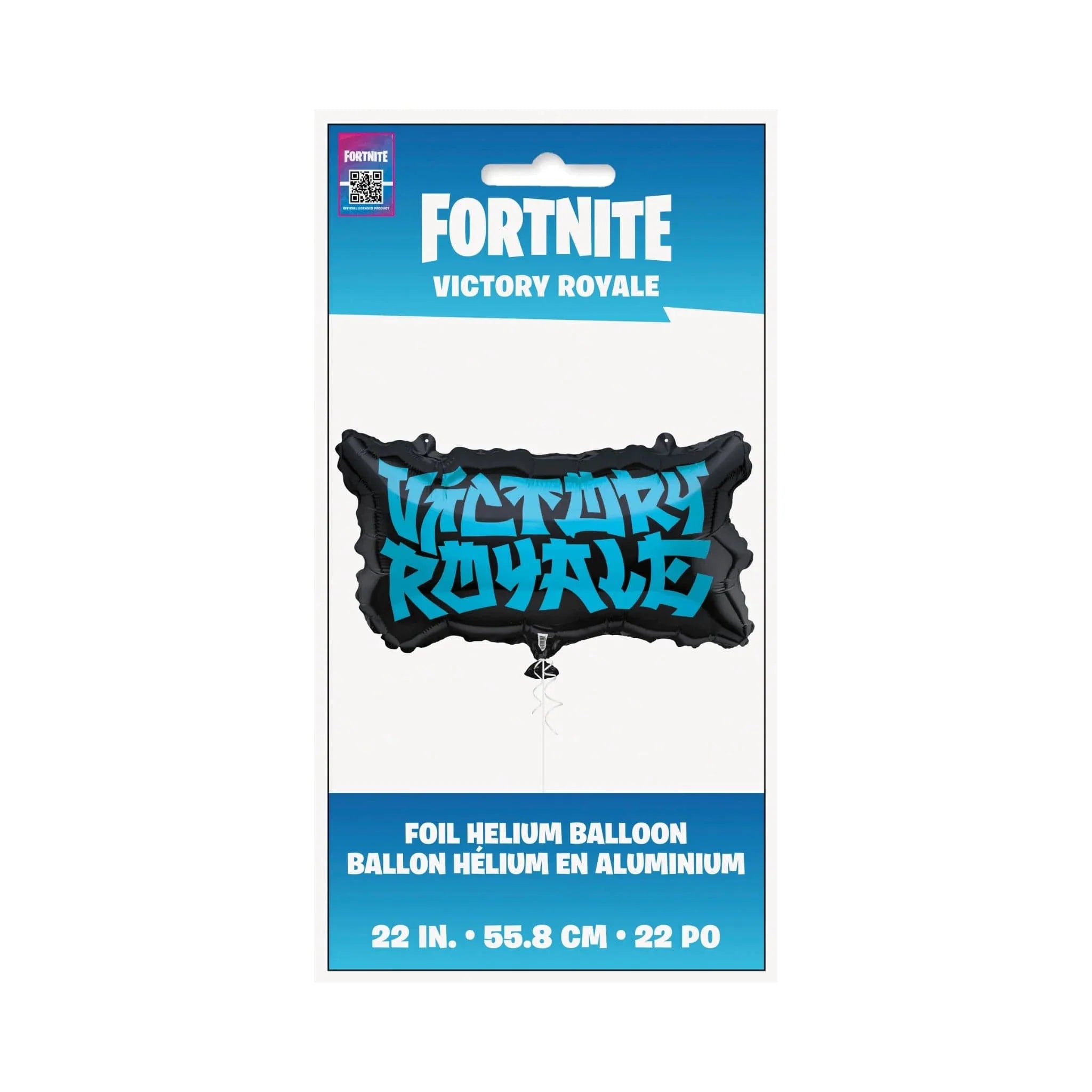 Fortnite Victory Royale Giant 22" Foil Balloon - Kids Party Craft
