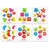 Funny Faces Mini Puffy Sticker Sheet - Kids Party Craft
