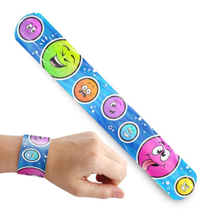 Funny Faces Slap Bracelet - Kids Party Craft