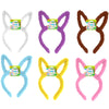 Furry Easter Bunny Ears Headbands - Kids Party Craft