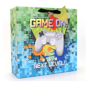 Gamer Gift Bag Square Large - Kids Party Craft