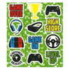 Gamer Sticker Sheet - Kids Party Craft
