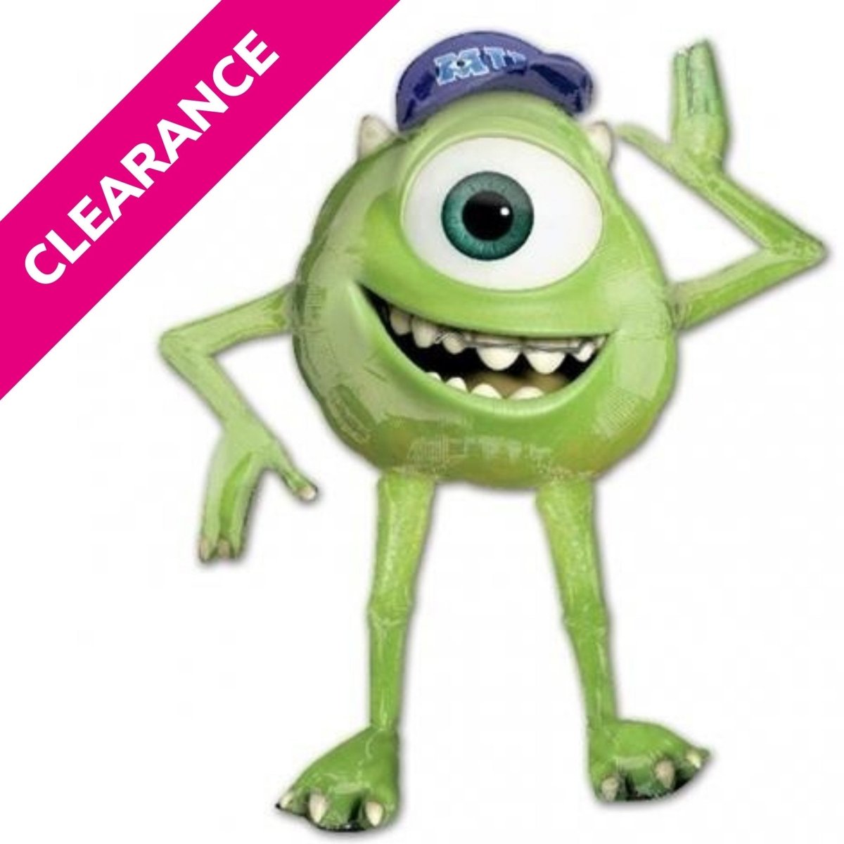 inflatable monsters inc Giant Monsters University - Mike Air Walker Foil Balloon - Kids Party Craft
