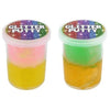 Glitter Crystal Putty Tubs 2 Layer - Kids Party Craft