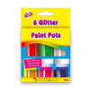 Glitter Paints (6 Assorted) - Kids Party Craft