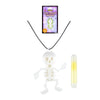 Glow in the Dark Skeleton Pendant - Kids Party Craft