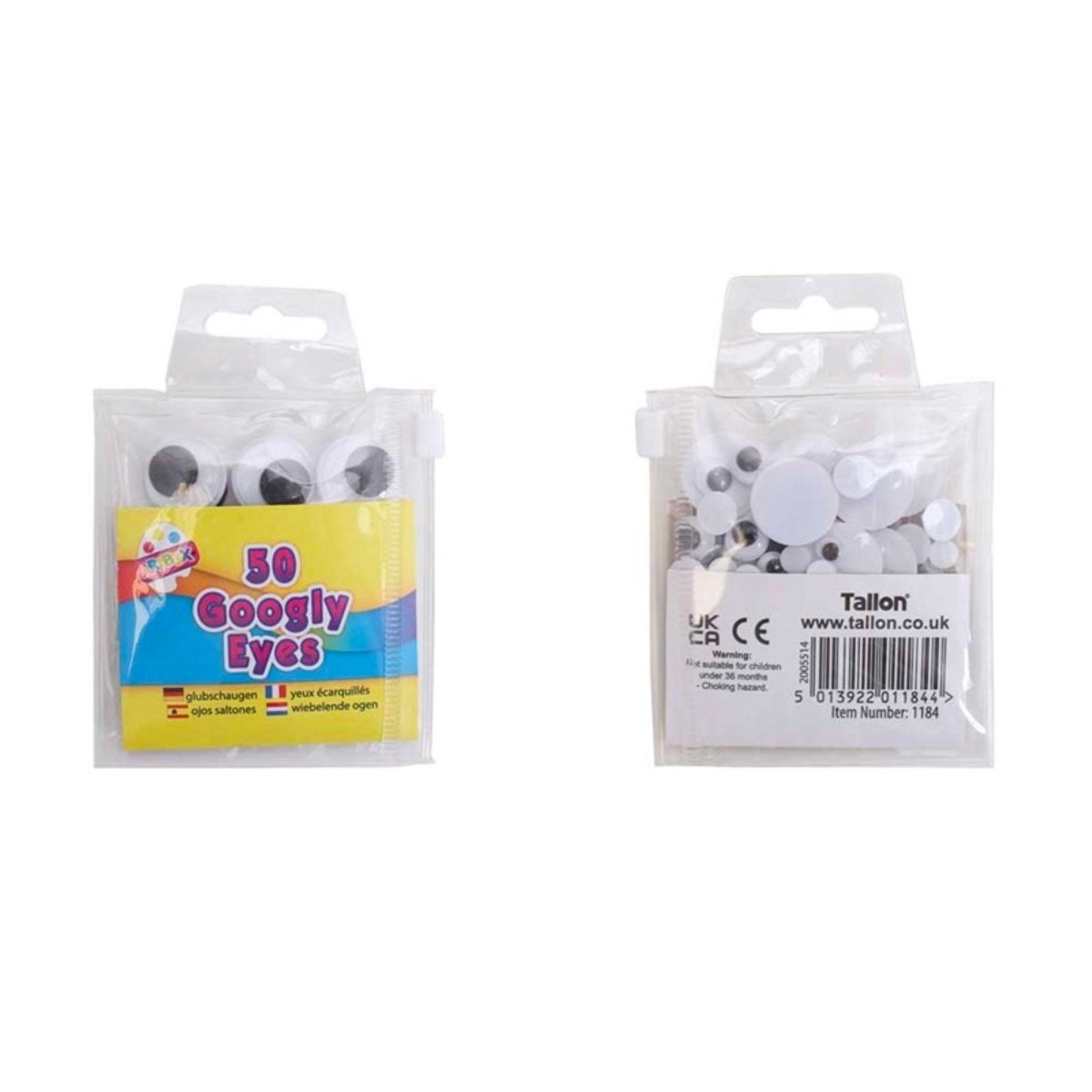 Googly Eyes (50 Assorted) - Kids Party Craft