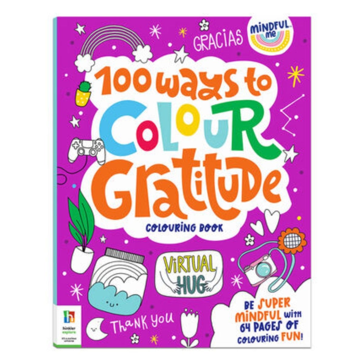 Gratitude Colouring Book - Kids Party Craft