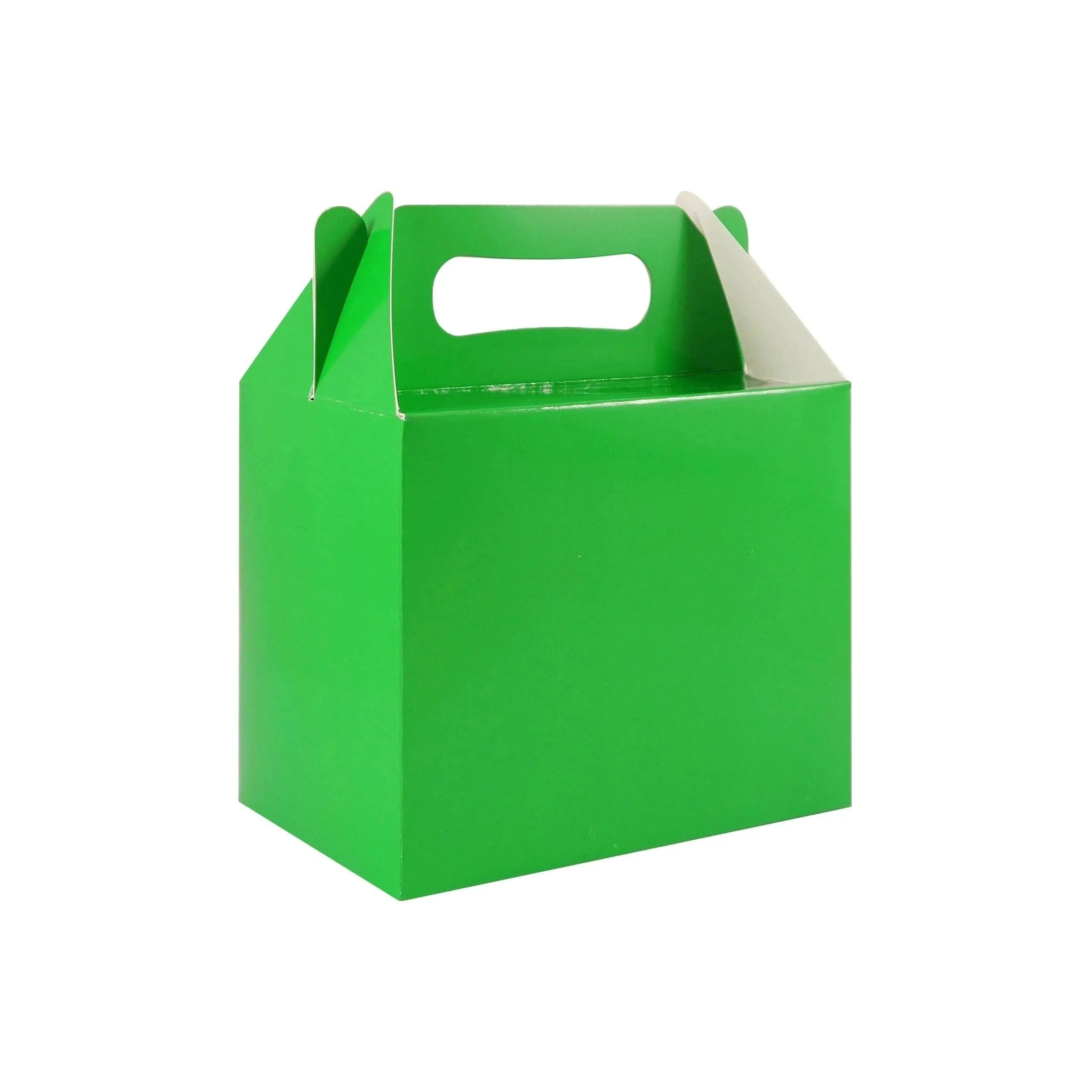 Green Party Food Boxes - Kids Party Craft