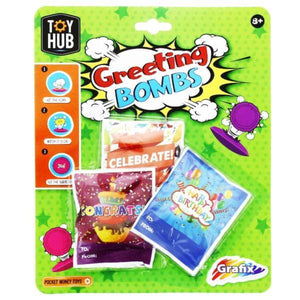 Greeting Bombs 3pk - Kids Party Craft