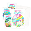 Greeting Cards x 8 Girls Mix - Kids Party Craft