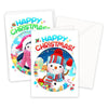 Greeting Cards x 8 Xmas Mix - Kids Party Craft