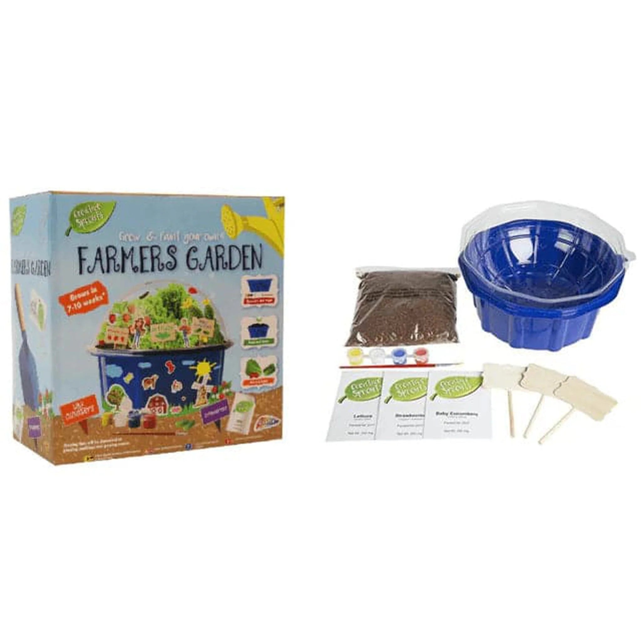 Grow And Decorate Farmers Garden - Kids Party Craft