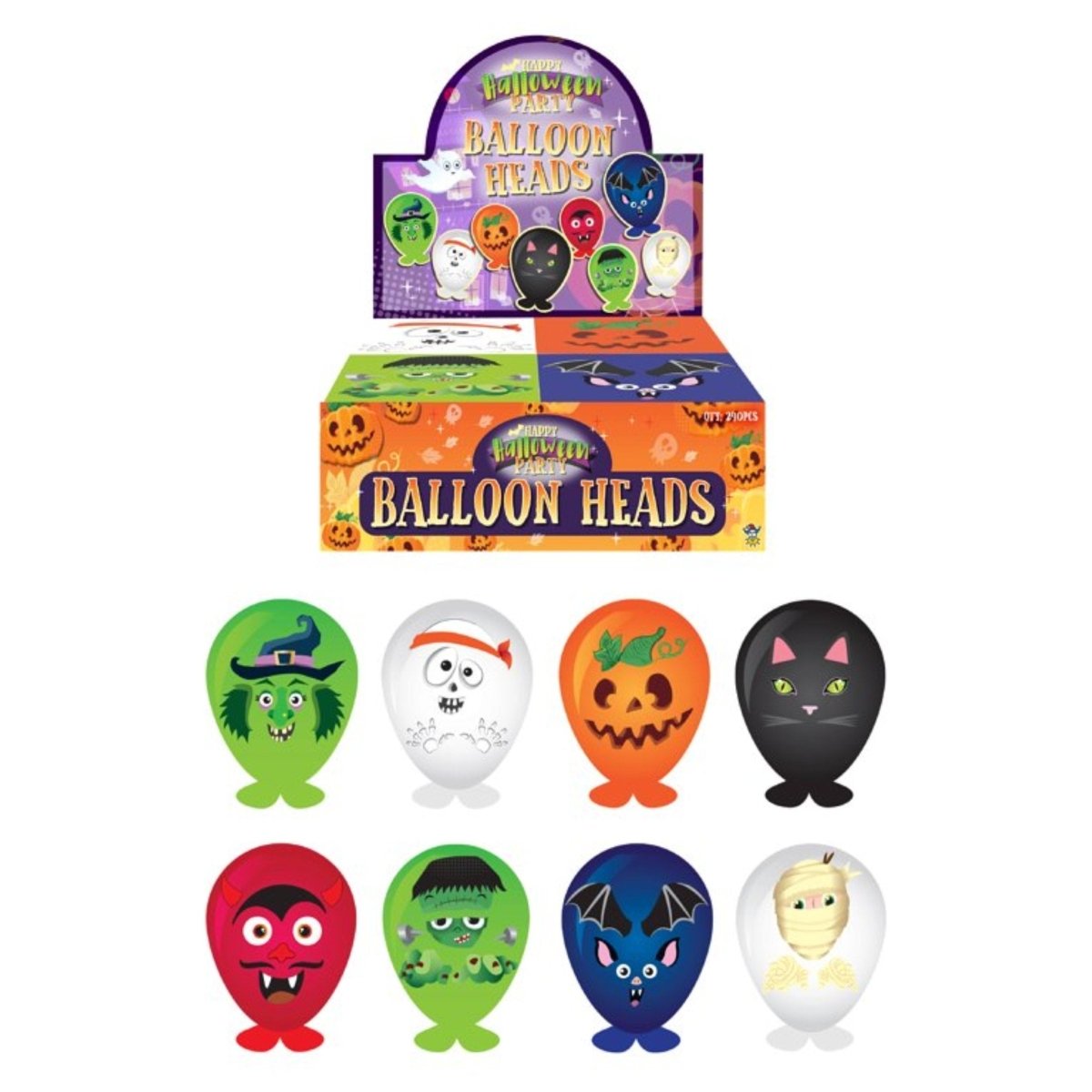 Halloween Balloon Head - Kids Party Craft