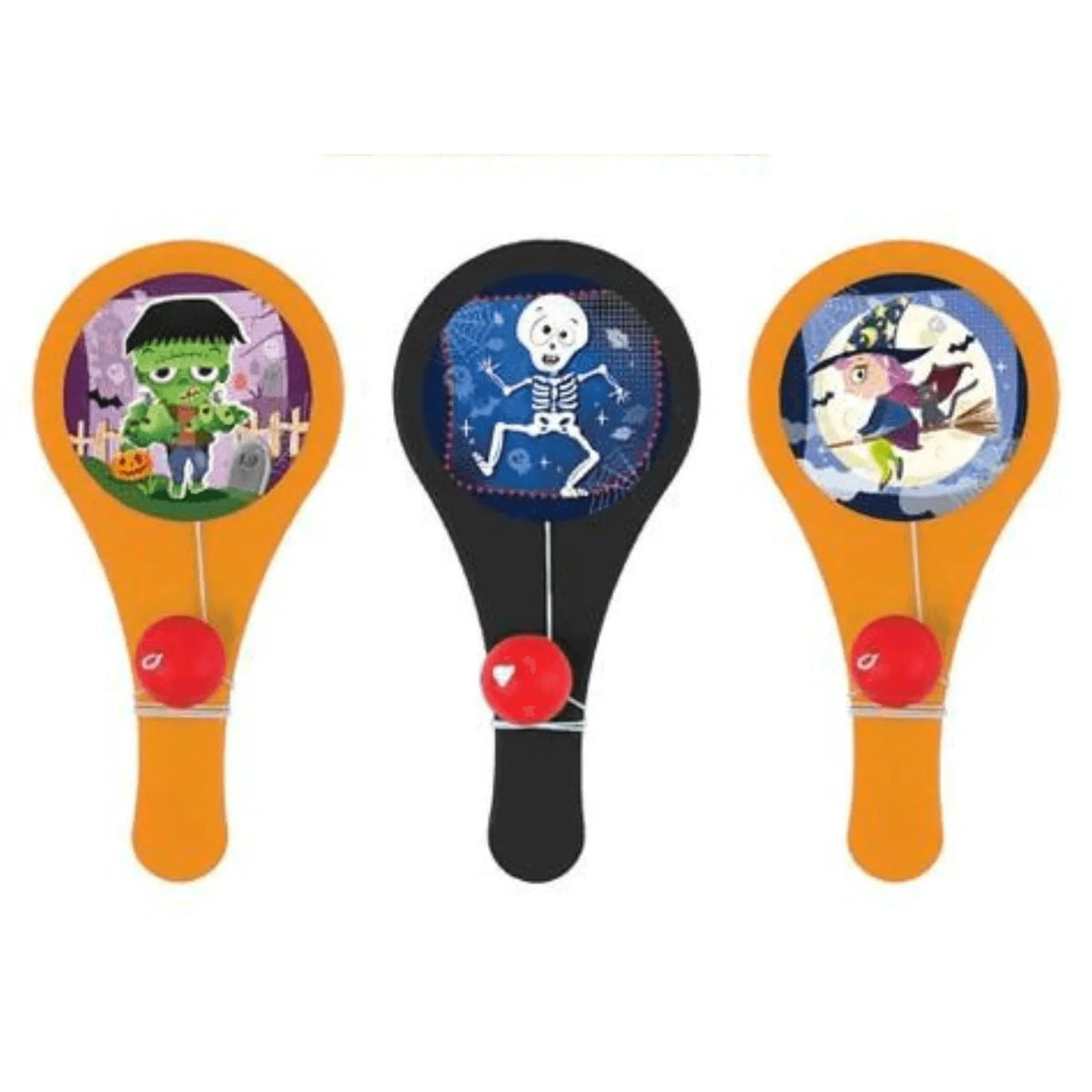 Halloween Mini Paddle Bat and Ball Game Kids Party Craft KPC
