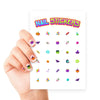 Halloween Nail Art Sticker Sheet - Kids Party Craft