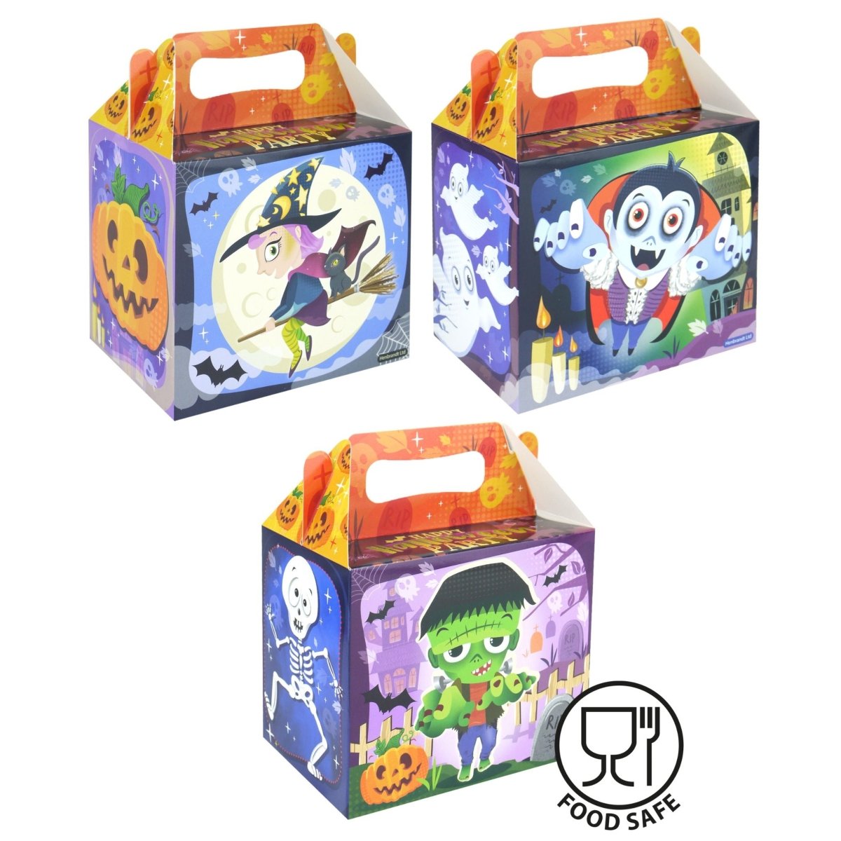 Halloween Party Food Boxes - Kids Party Craft