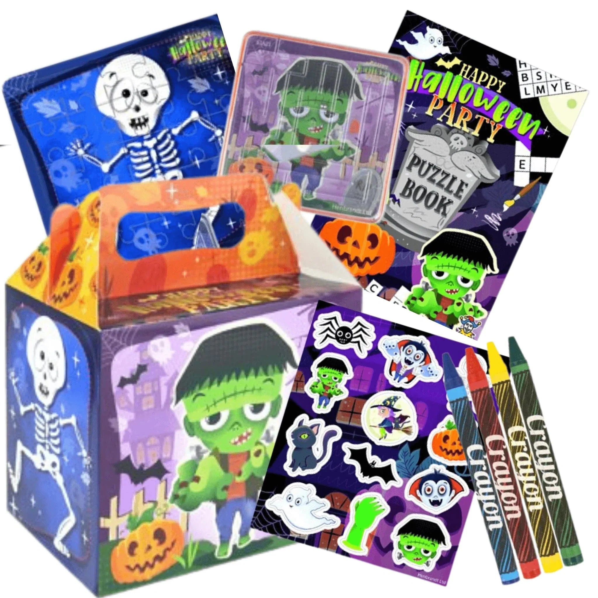 Halloween Pre-Filled Party Food Boxes - Kids Party Craft – KPC