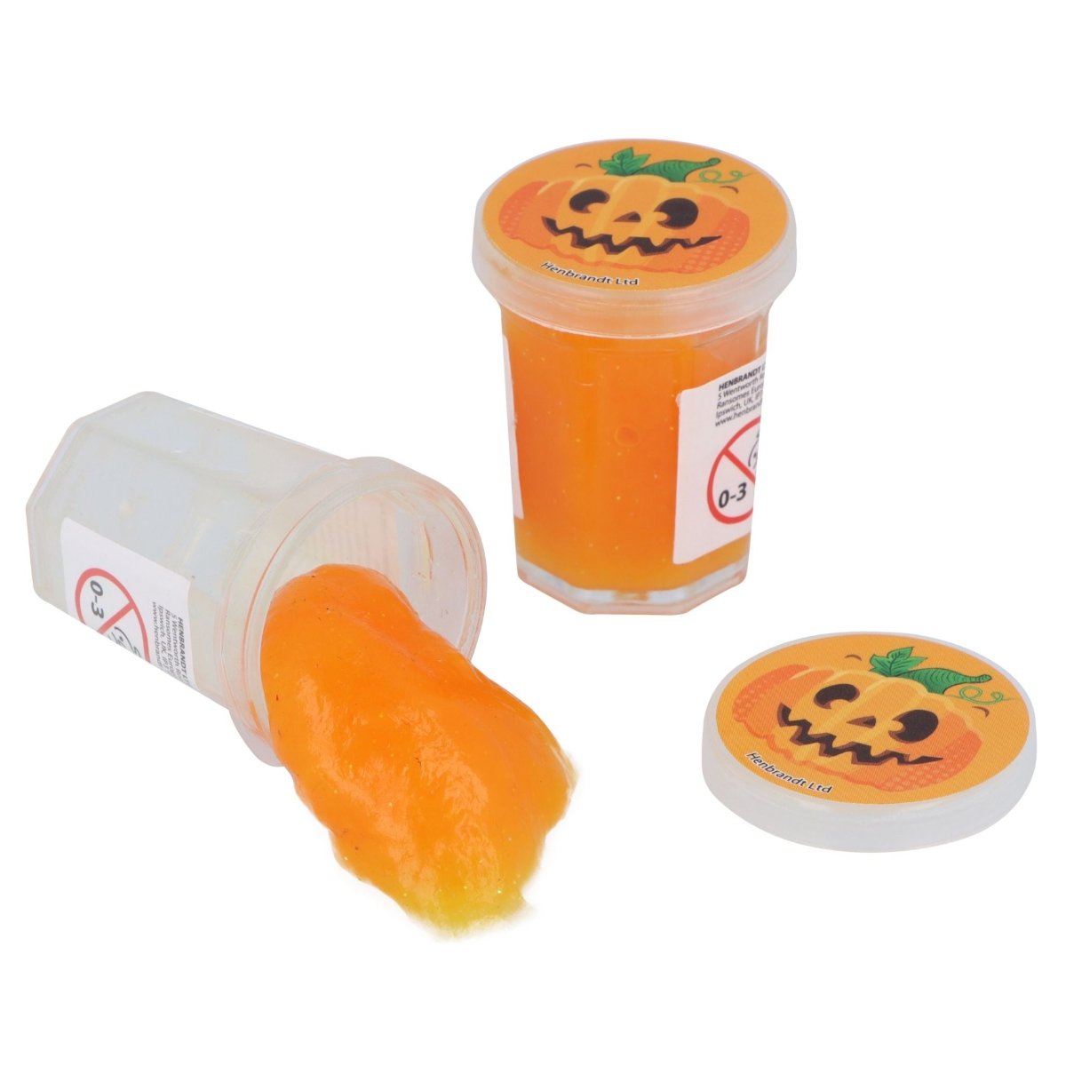 Halloween Slime Pots 6pcs - Kids Party Craft