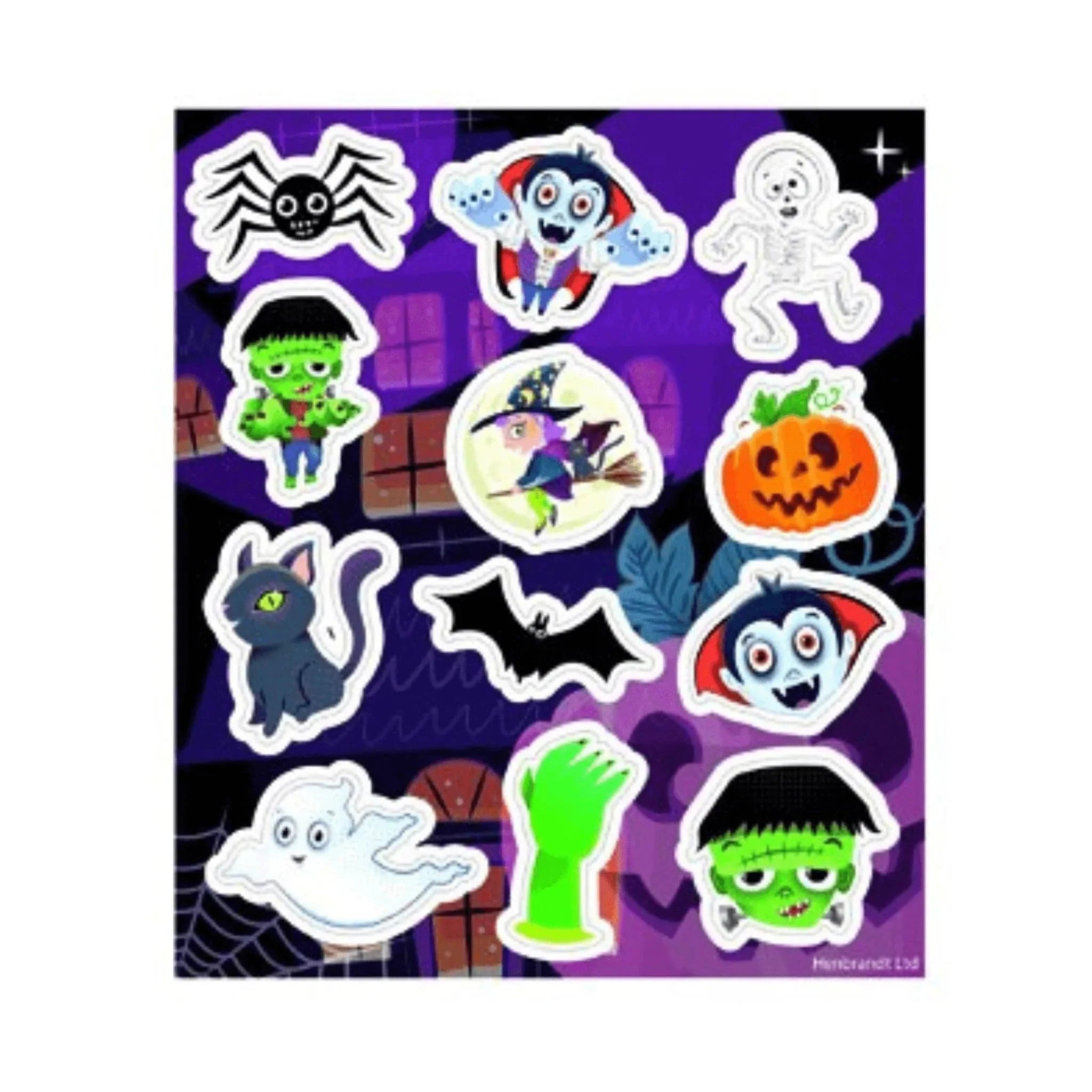 Halloween Sticker Sheet - Kids Party Craft