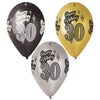 Happy 30th Birthday Balloons - Silver, Black or Gold - Kids Party Craft