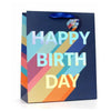 Happy Birthday Gift Bag Large Blue - Kids Party Craft