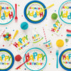 Happy Birthday Large 12ft Flag Banner - Kids Party Craft