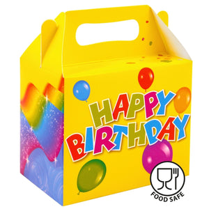 Happy Birthday Party Food Boxes - Kids Party Craft