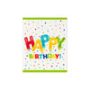 Happy Birthday Party Loot Bags 8pk - Kids Party Craft