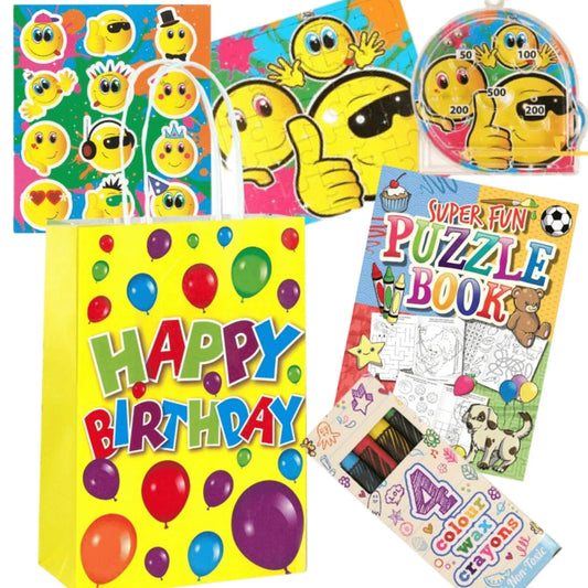 Happy Birthday Pre-Filled Party Bags - Kids Party Craft