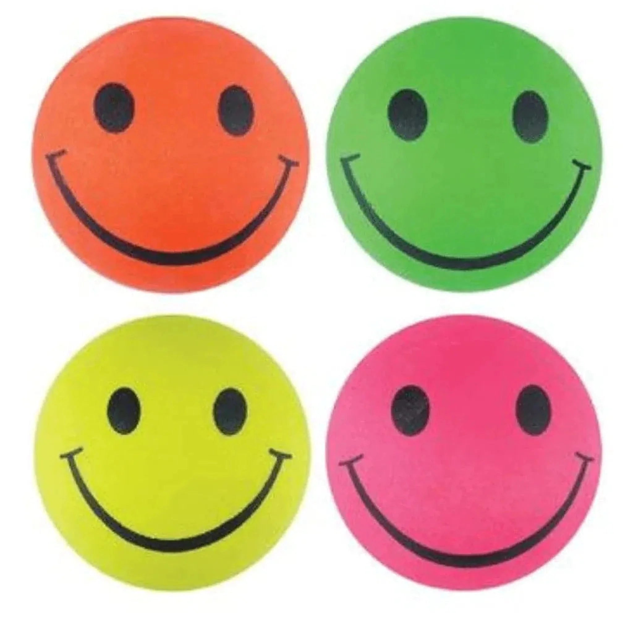Hi-Bounce Smiley Face Balls - Kids Party Craft