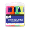 Highlighters Set (4 Assorted) - Kids Party Craft