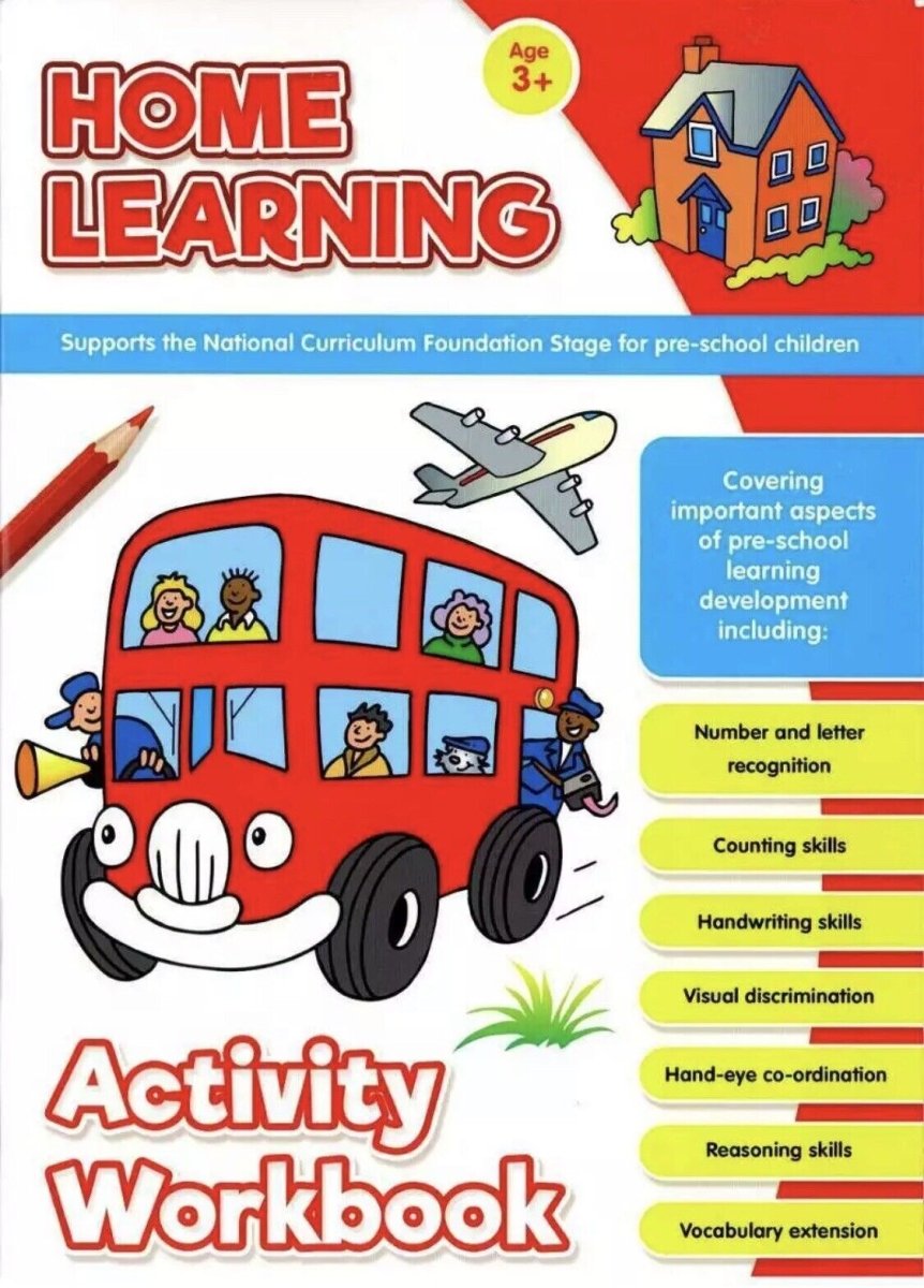 Home Learning Activity Book A4 - Kids Party Craft