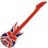 Inflatable Guitar with Union Jack Design (106cm) - Kids Party Craft