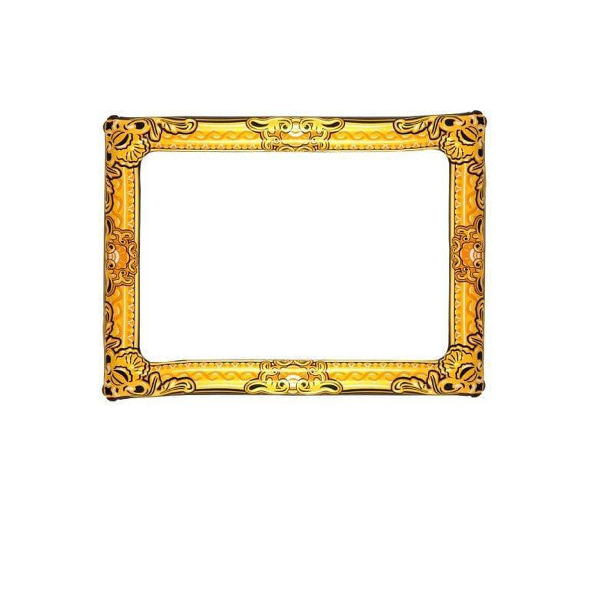 Inflatable Picture Frame in Gold (60cm x 80cm) - Kids Party Craft