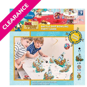 Jake & Neverland Pirate Ships Bowling Game - Kids Party Craft