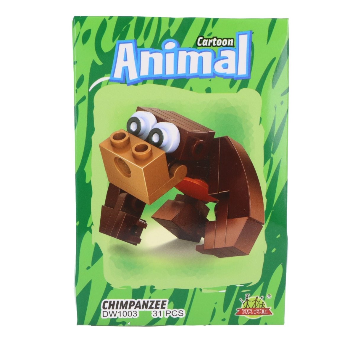 Jungle Animal Brick Kits - Kids Party Craft