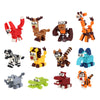 Jungle Animal Brick Kits - Kids Party Craft