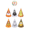 Jungle Animal Party Cone Hat 6pcs - Kids Party Craft