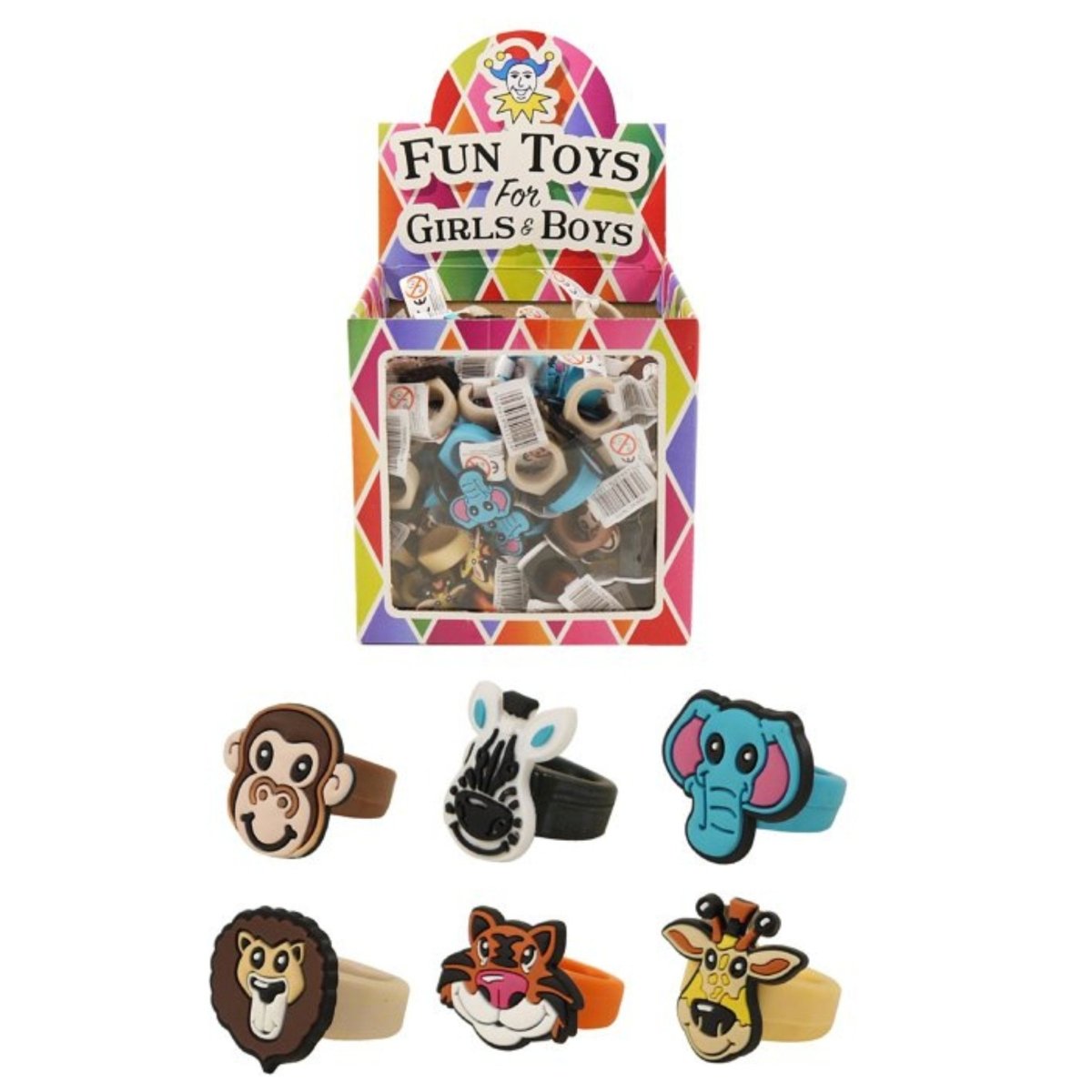 Jungle Animal Ring - Kids Party Craft – KPC