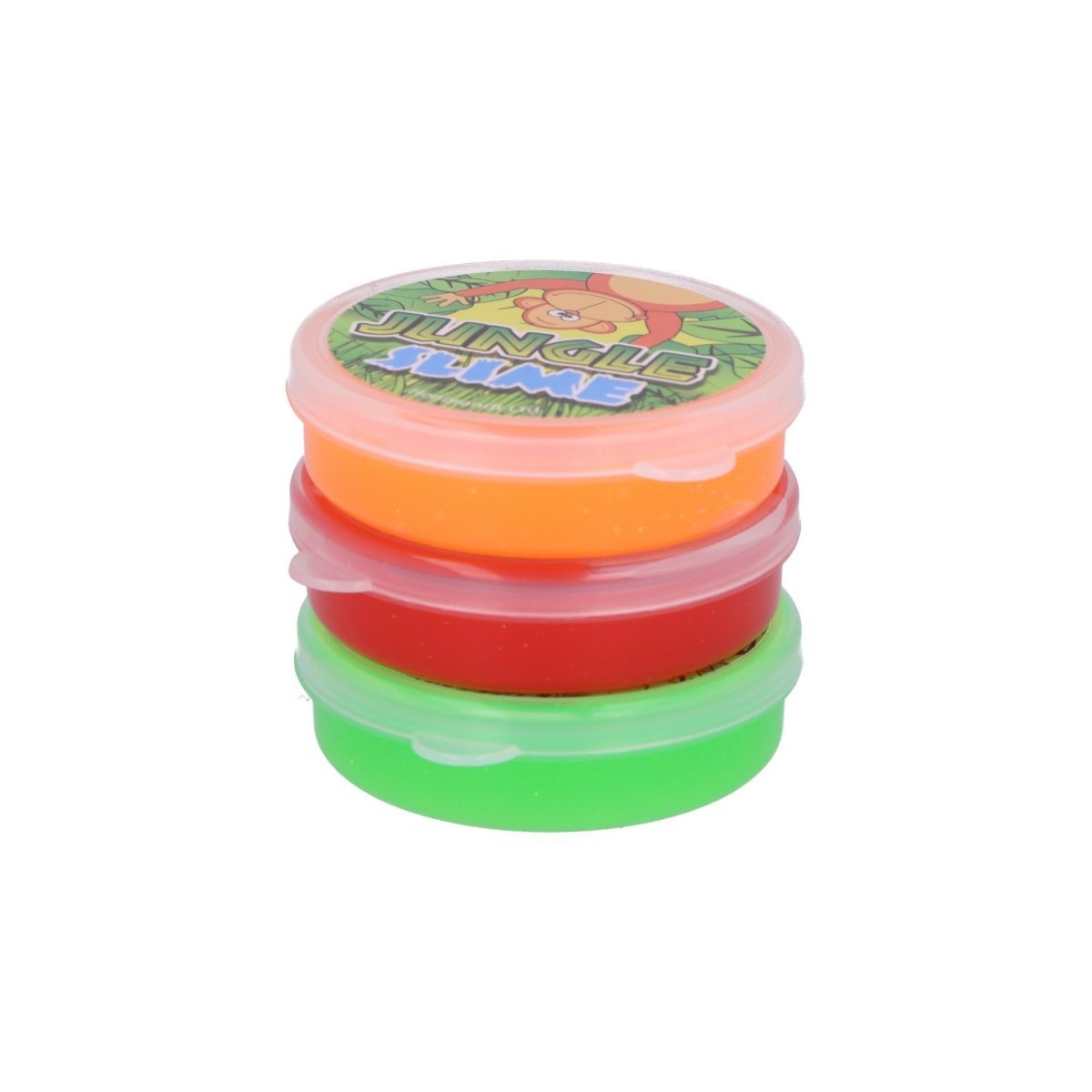 Jungle Animal Slime Tub (7cm x 2cm) - Kids Party Craft
